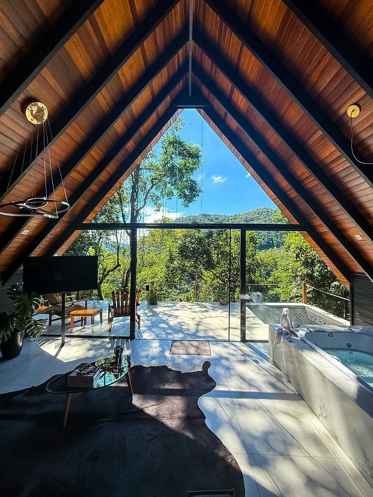 Cabana da Lua cabanas do vale itaara